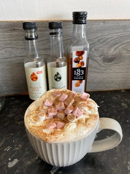 speciality teas and barista-style coffees