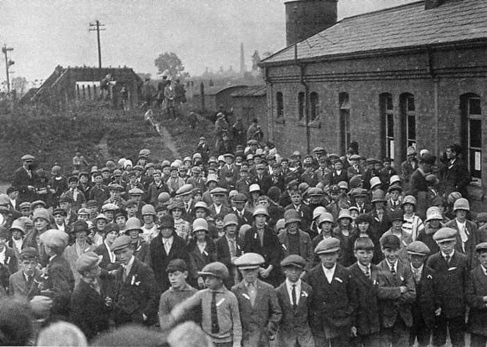 School trip from Rhos Station