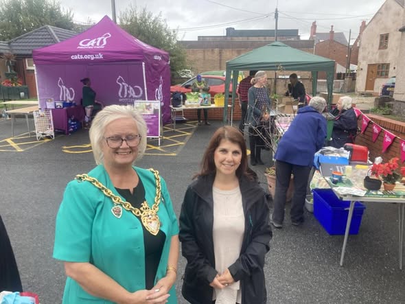 Mayoress visit to the Sustainable Villages Project